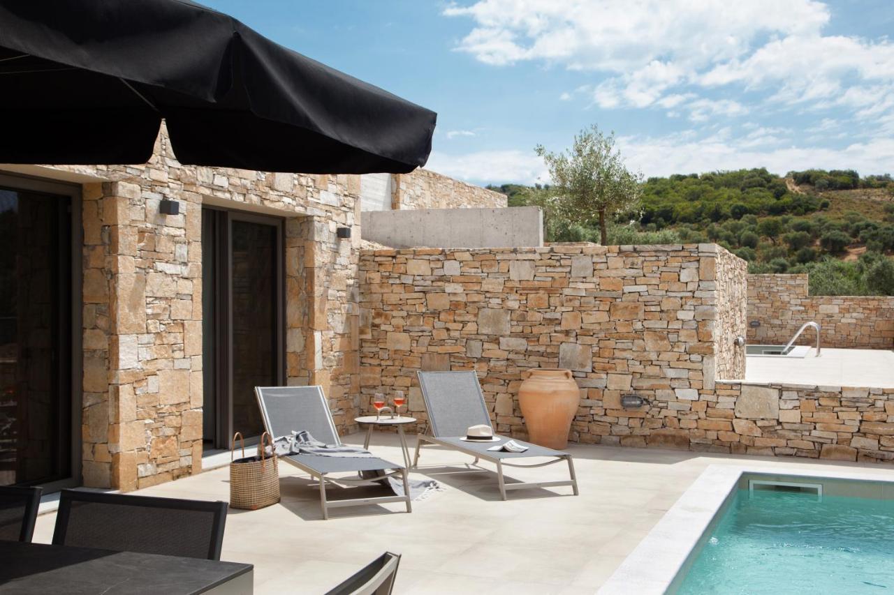 Fari Stone Villas Skála Marión Eksteriør bilde