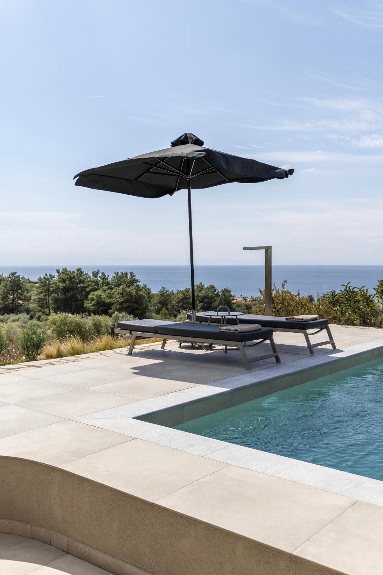 Fari Stone Villas Skála Marión Eksteriør bilde
