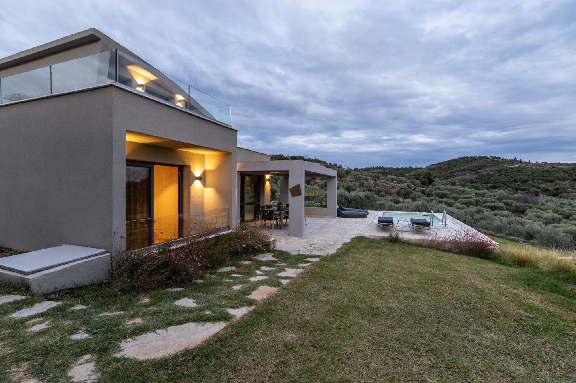 Fari Stone Villas Skála Marión Eksteriør bilde
