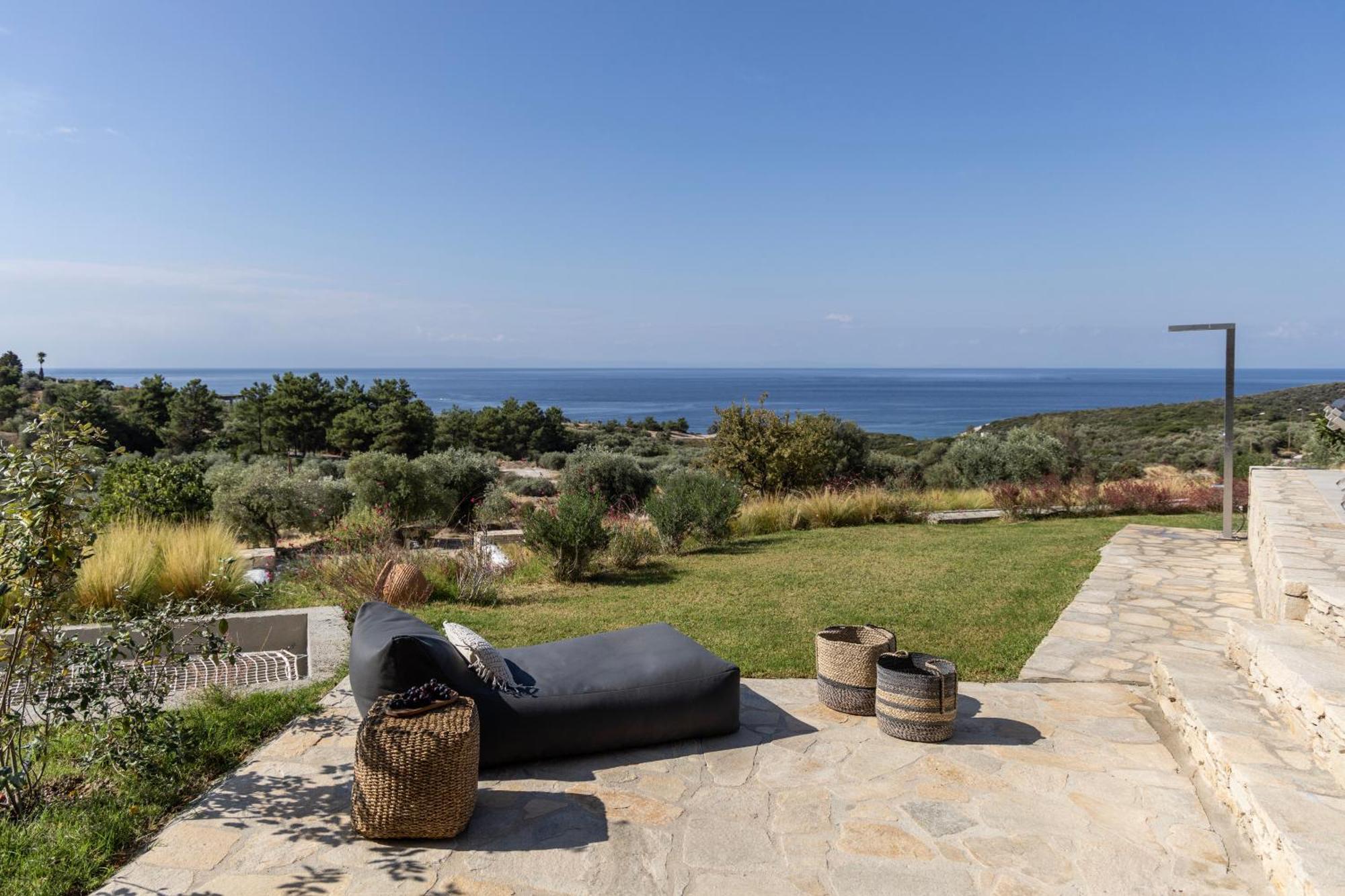 Fari Stone Villas Skála Marión Eksteriør bilde