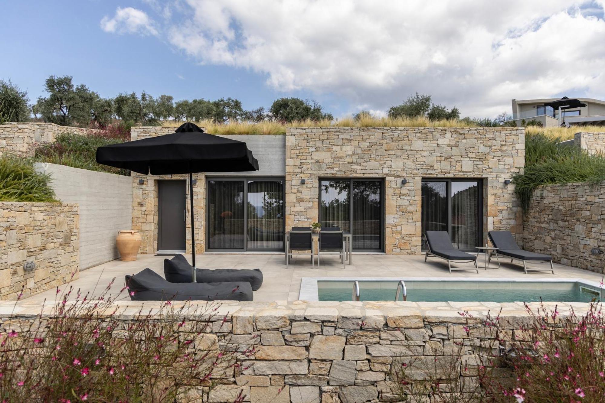 Fari Stone Villas Skála Marión Eksteriør bilde